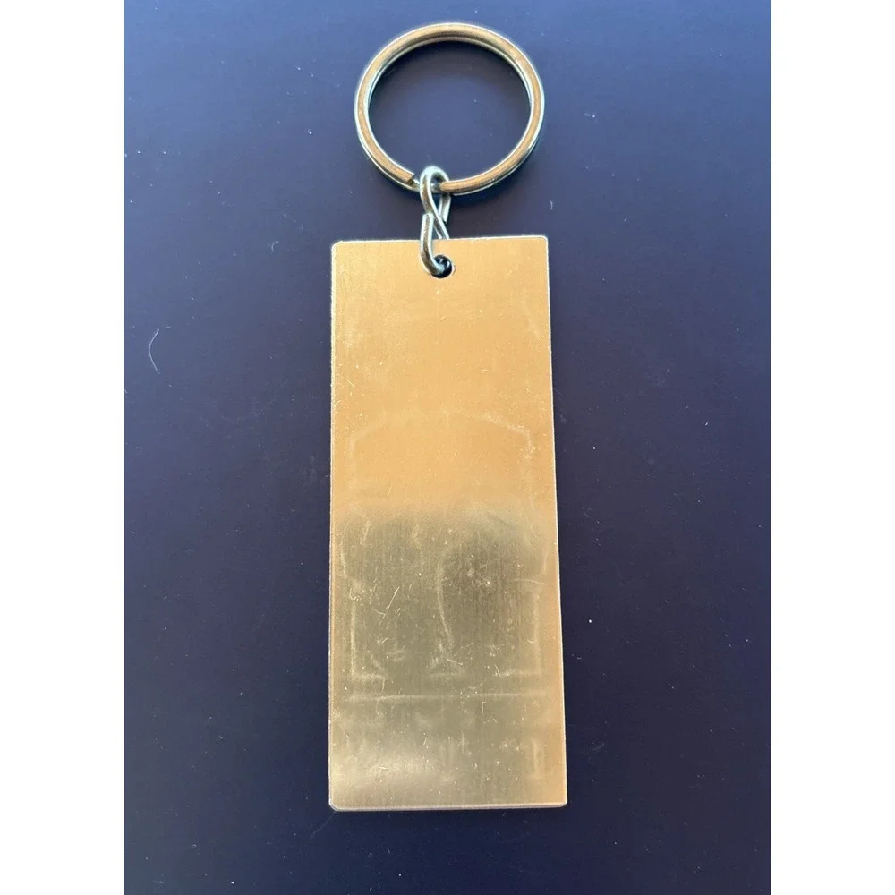 Vintage Brass Keychain Season Ticket International‎ Thespian Society